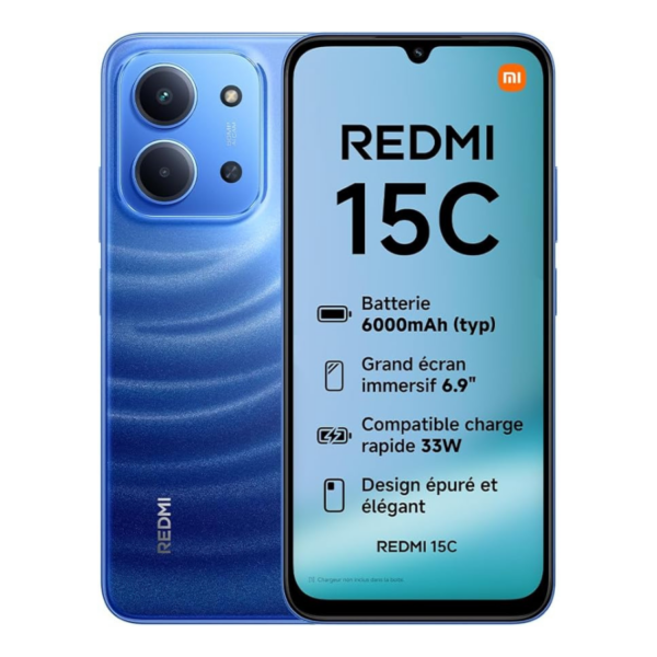 Redmi 15C 128Go bleu Dakar Sénégal